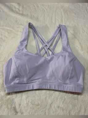 Lululemon Free To Be Elevated Bra Light Support Lavender Dew Women’s Size 6